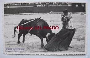 Tauromaquia: MIGUEL BÁEZ EL LITRI - FOTOGRAFÍA ORIGINAL VALENCIA 1949 FOTO FINEZAS - TOROS GANDÍA